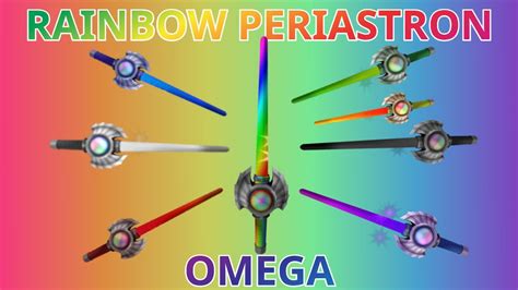 rainbow periastron omega|roblox all periastron gear id.